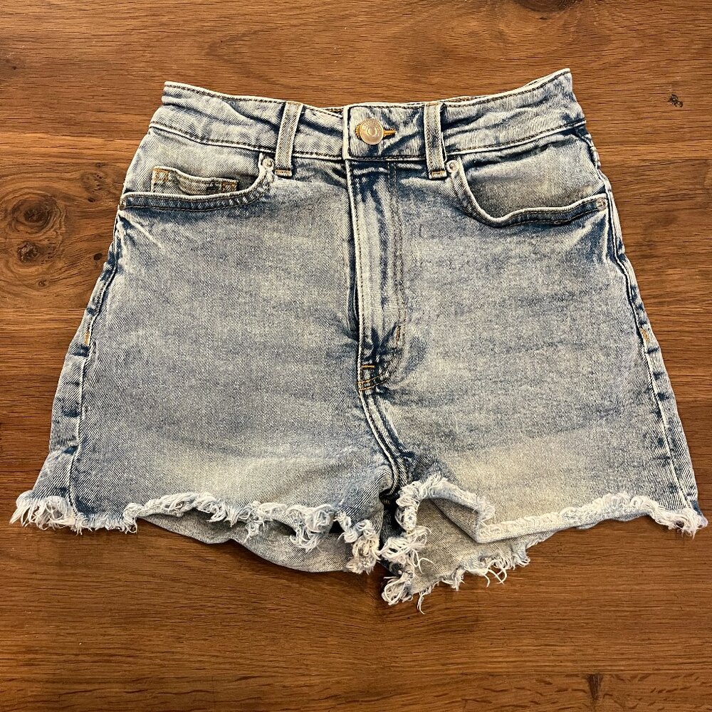 High Waist Denim Shorts